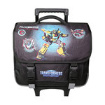 Bagtrotter Cartable à roulettes 38 cm Transformers Noir