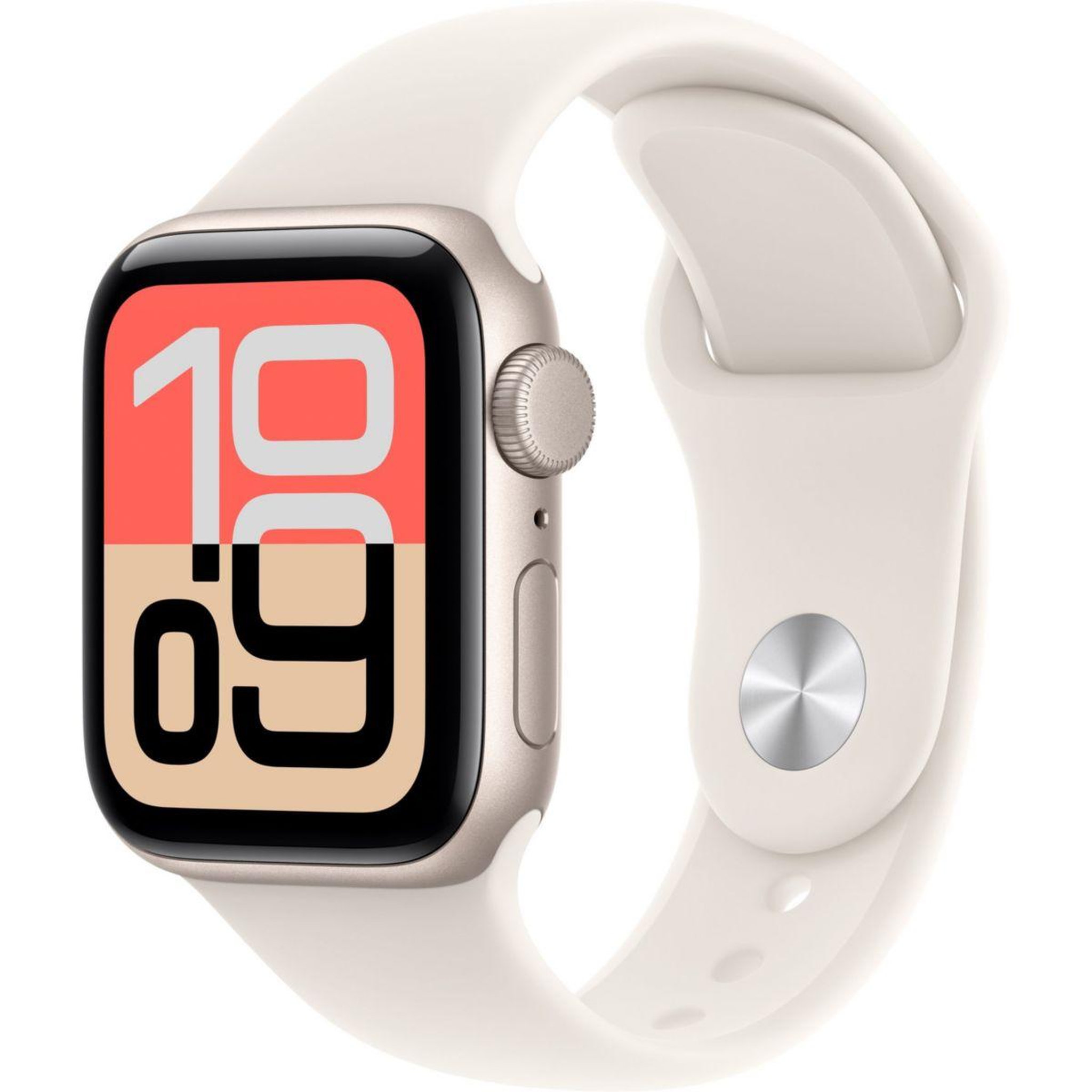 APPLE Montre connectée se 3 40mm lumière stellaire m/l cellular