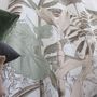 Voir la diapositive 5 : TOILINUX Rideau Milano motifs jungle - 140 x 240 cm - Multicolore