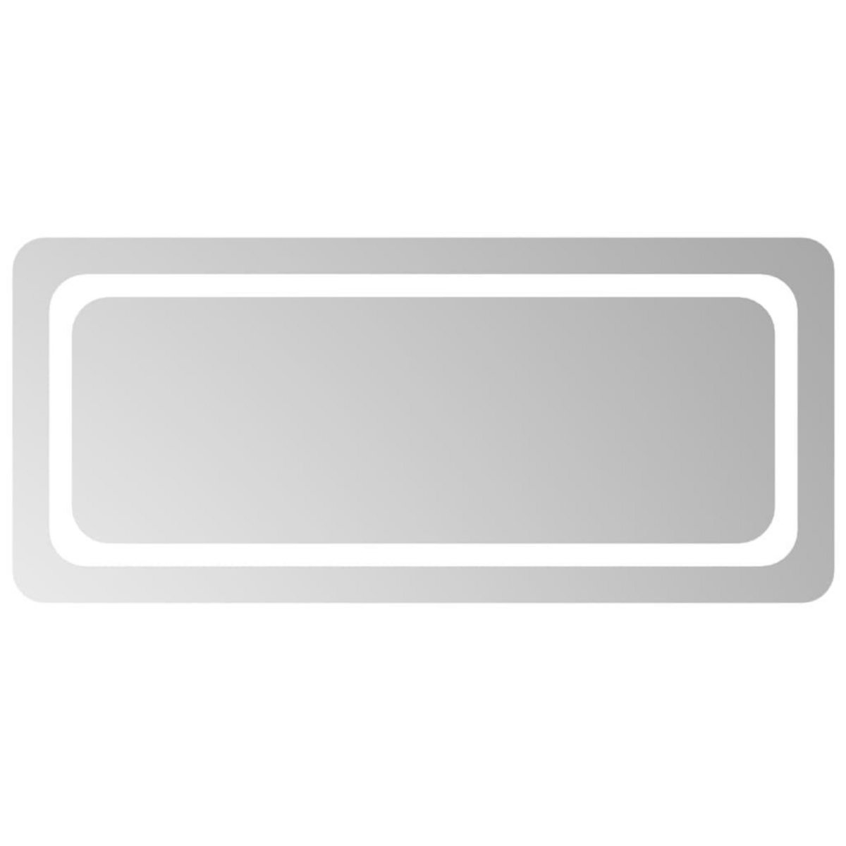 VIDAXL Miroir de salle de bain a LED 90x40 cm