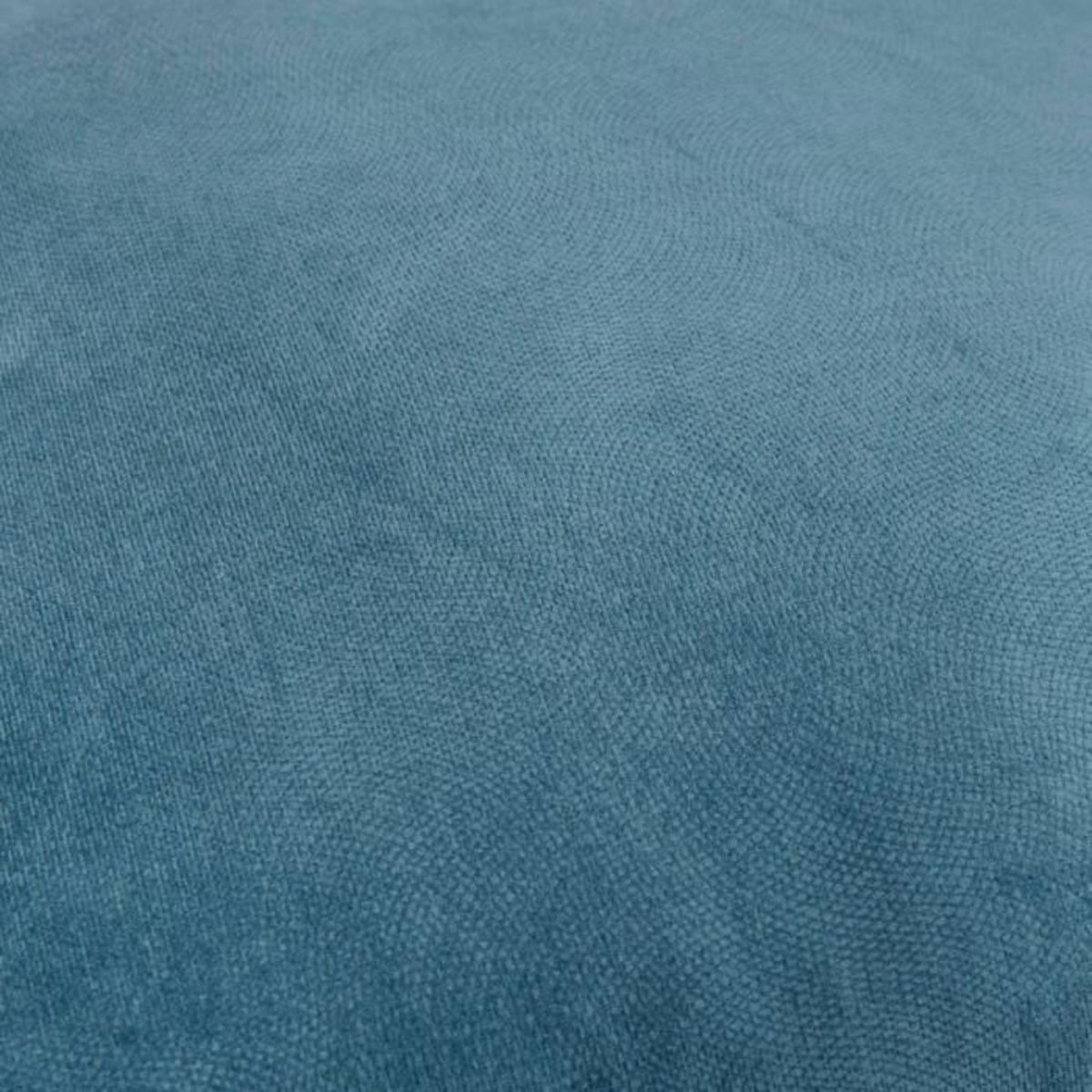 ATMOSPHERA Coussin Déco Uni  Lilou  45x45cm Bleu Égéen