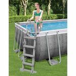 BESTWAY Bestway Echelle de piscine a 4 marches Flowclear 122 cm