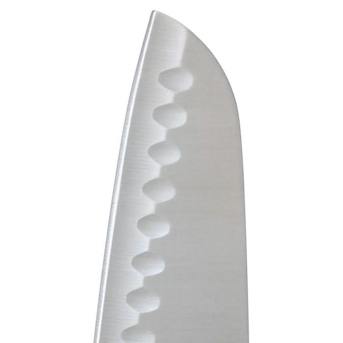 B BASIC & CO Couteau Japonais Santoku  Dice  Inox 29cm Noir