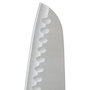 Voir la diapositive 2 : B BASIC & CO Couteau Japonais Santoku  Dice  Inox 29cm Noir