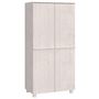 Voir la diapositive 2 : VIDAXL Garde-robe HAMAR Blanc 89x50x180 cm Bois massif de pin