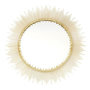 Voir la diapositive 1 : Paris Prix Miroir Mural Soleil Design  Royal  60cm Or