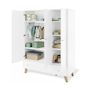 Voir la diapositive 2 : Pinolino Armoire  Pan Grande L 145 x P 56 x H 185