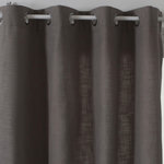ATMOSPHERA Rideau Clem - 140 x 260 cm - Gris foncé