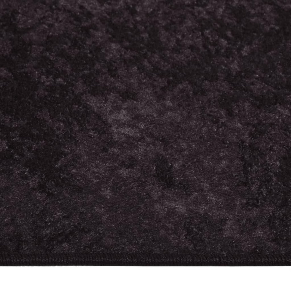 VIDAXL Tapis lavable antiderapant 120x180 cm anthracite