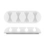 Voir la diapositive 2 : GOOBAY Serre-câble Cable Guide (4) Blanc x2