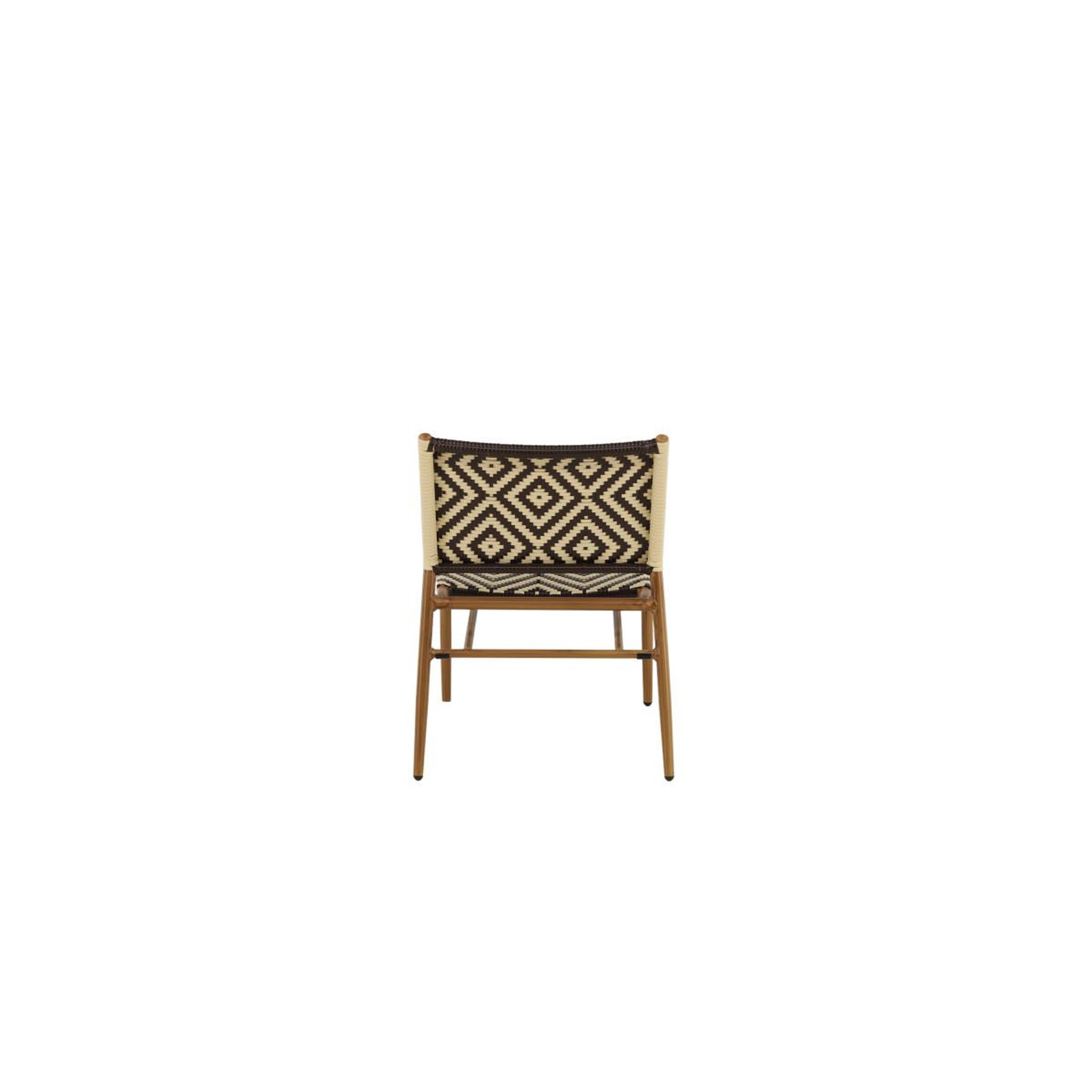 Voir la diapositive 5 : Paris Prix Fauteuil de jardin à motifs  calapan  77cm naturel