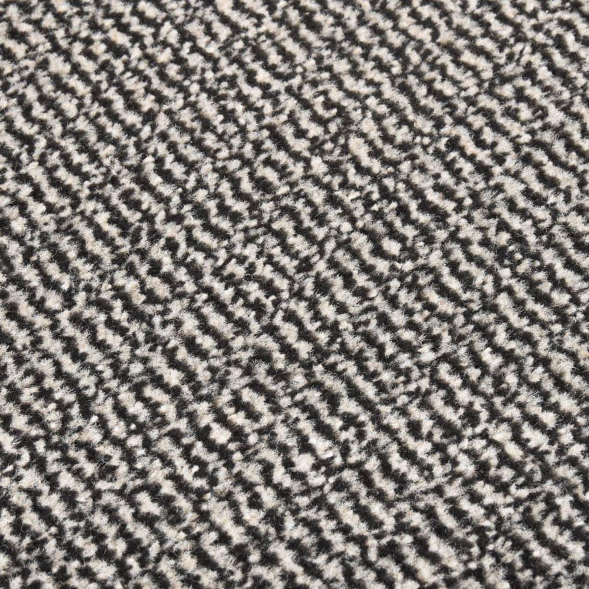 VIDAXL Paillasson touffete 90x150 cm Marron clair