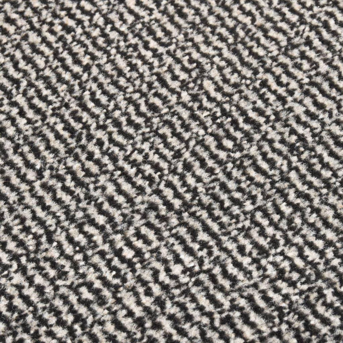 VIDAXL Paillasson touffete 90x150 cm Marron clair