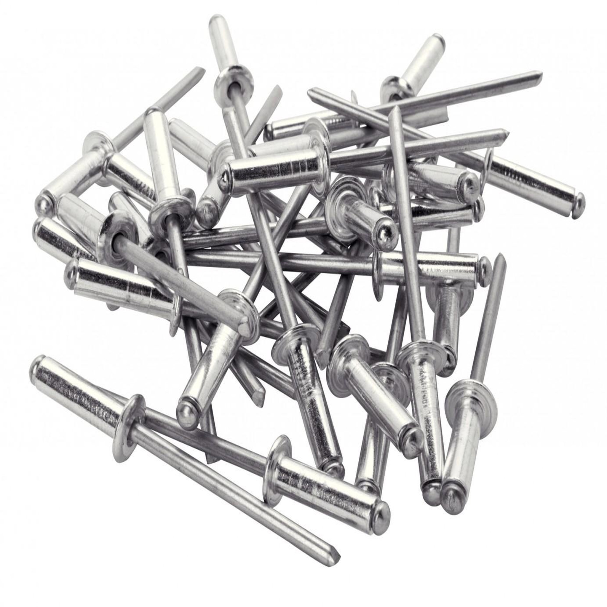 Rapid Lot de 50 rivets aluminium Diam.3.2 x H.8 mm RAPID