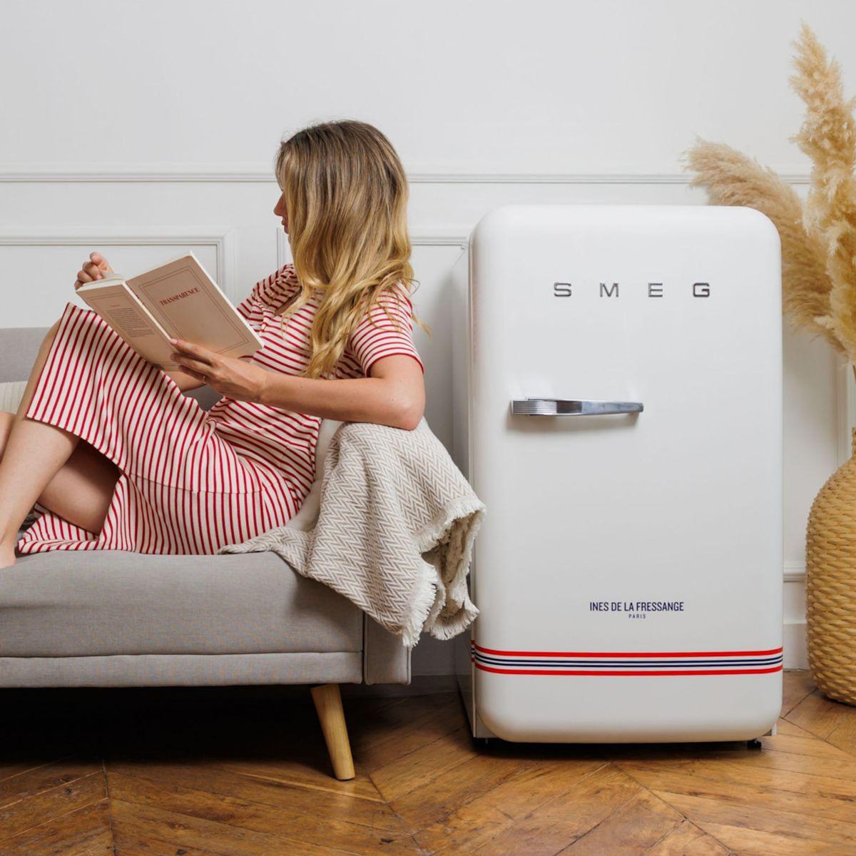 SMEG Réfrigérateur top FAB10RDIF6 INES DE LA FRESSANGE