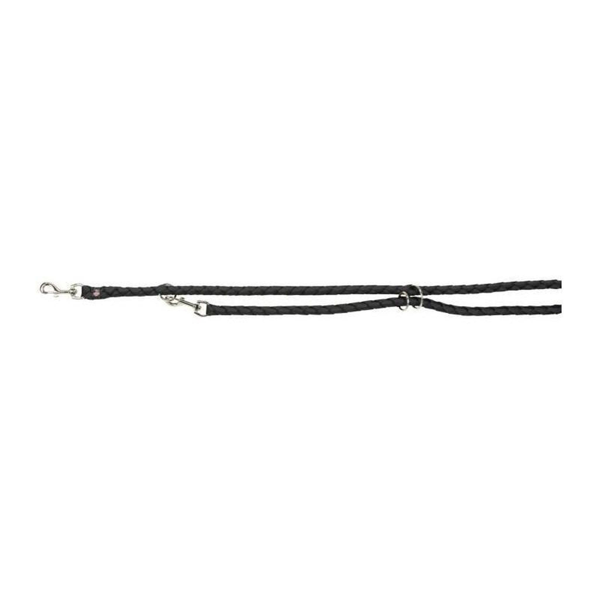 Trixie Laisse réglable TRIXIE Cavo - L–XL: 2m - ø 18 mm - Noir
