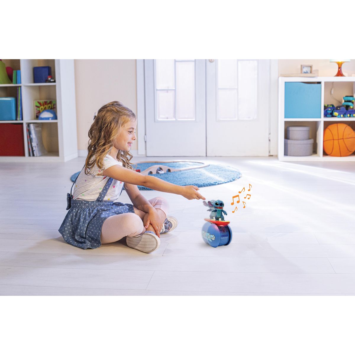 Lexibook POWERMAN® Roller Stitch surfeur- Stitch à une roue parfaitement équilibré avec effets sonores et lumineux