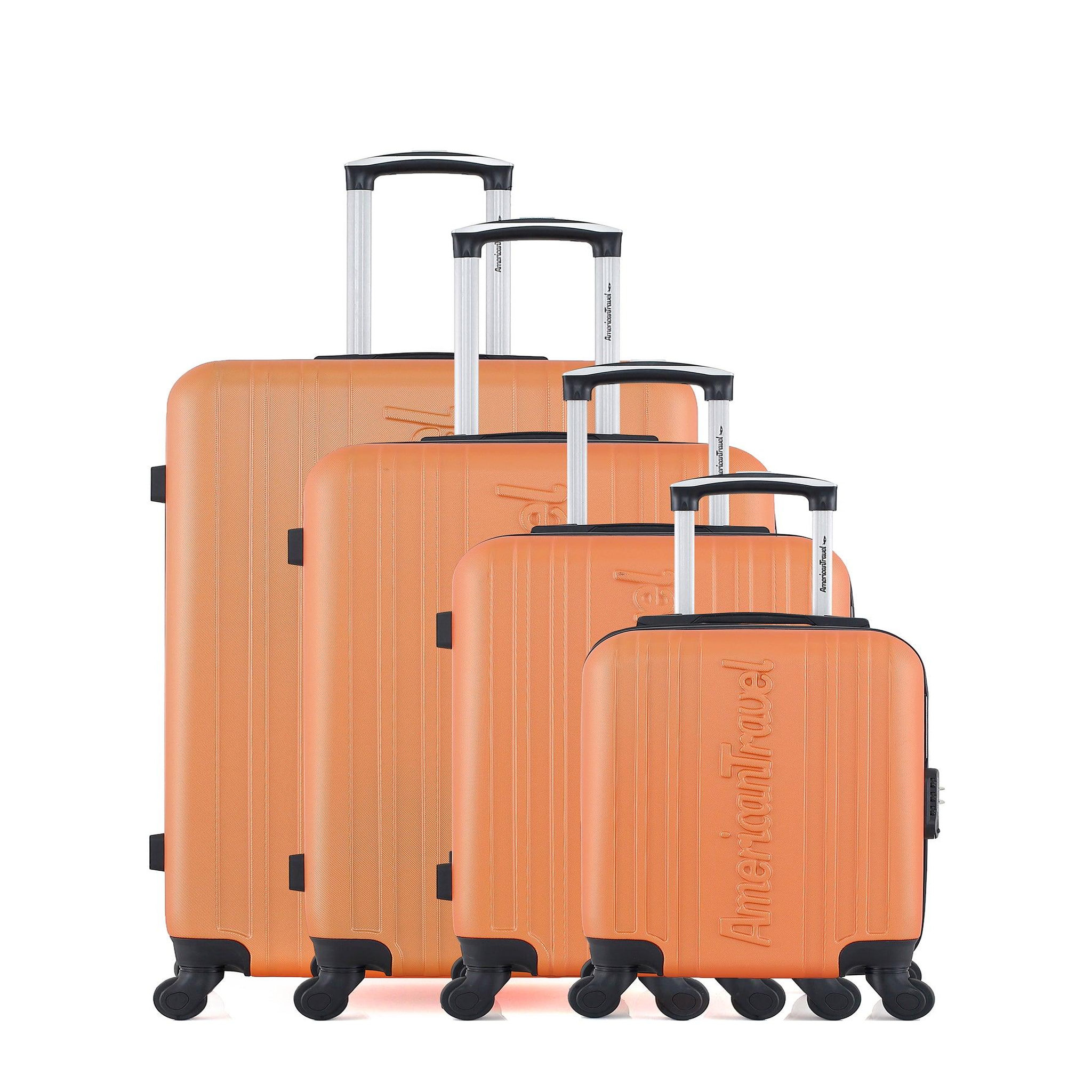 AMERICAN TRAVEL American travel - set de 4 valises springfield-m 75 cm 4 roues