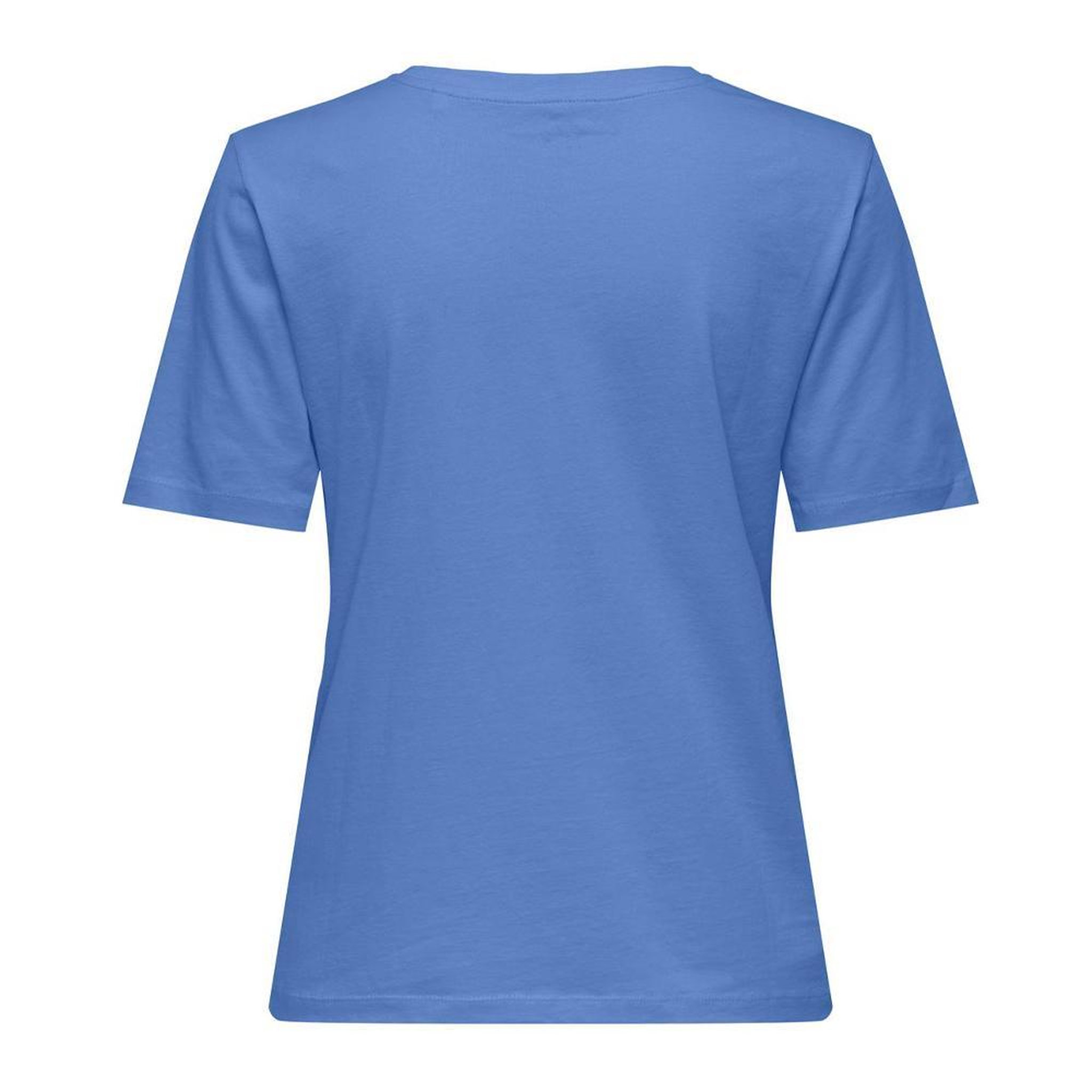 Voir la diapositive 2 : Only T-Shirt Bleu Femme Only Happy