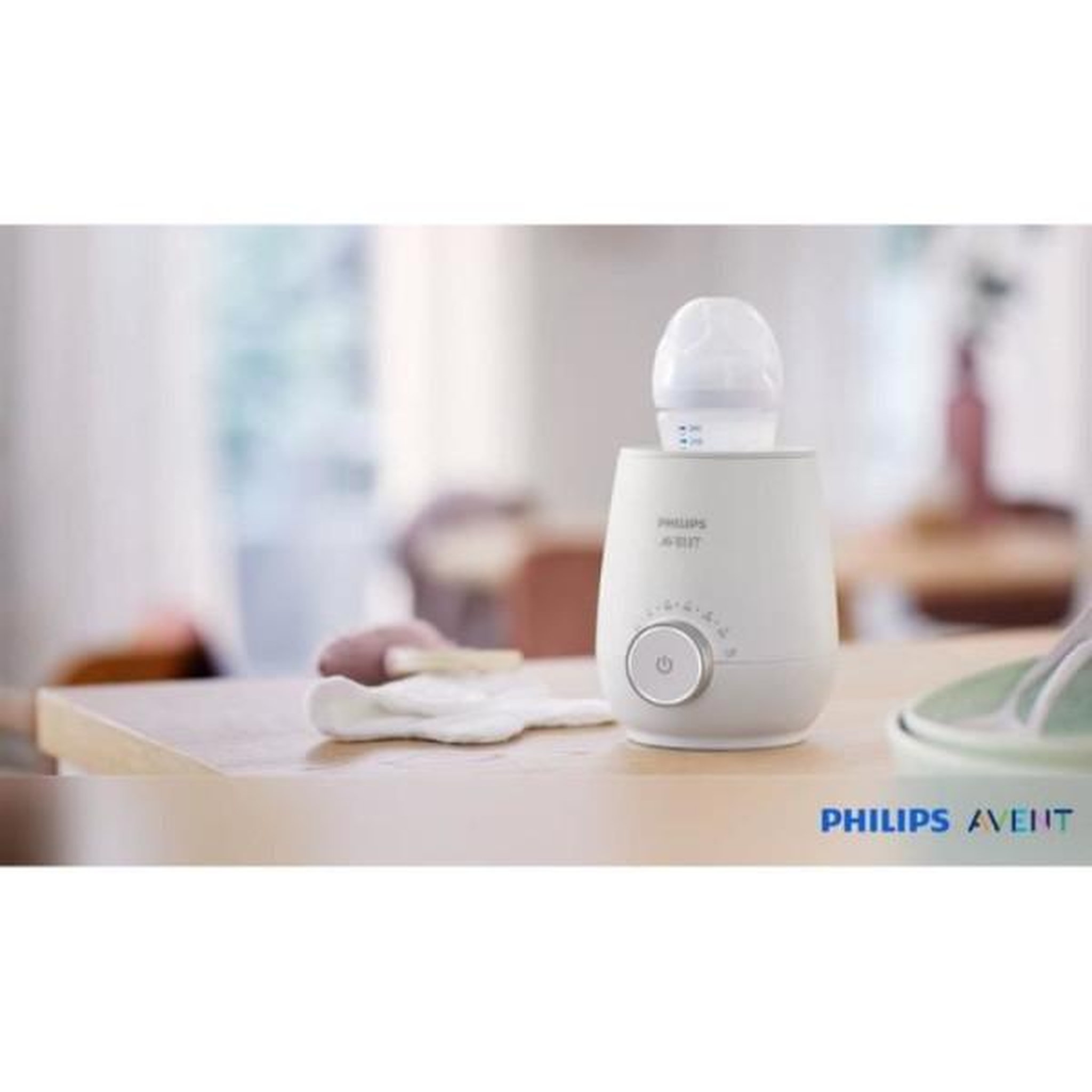 Voir la diapositive 5 : PHILIPS AVENT Chauffe-biberon électrique - philips avent - réchauffe uniforme - technologie bain marie - minuterie - arret automatique