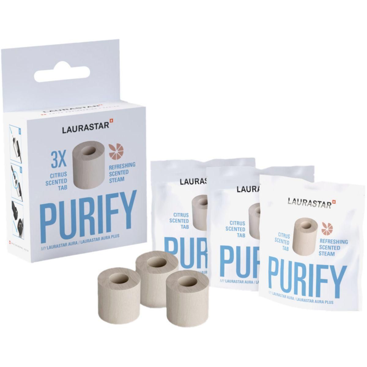 LAURASTAR Capsule parfumée aux agrumes pour nettoyeur vapeur AURA