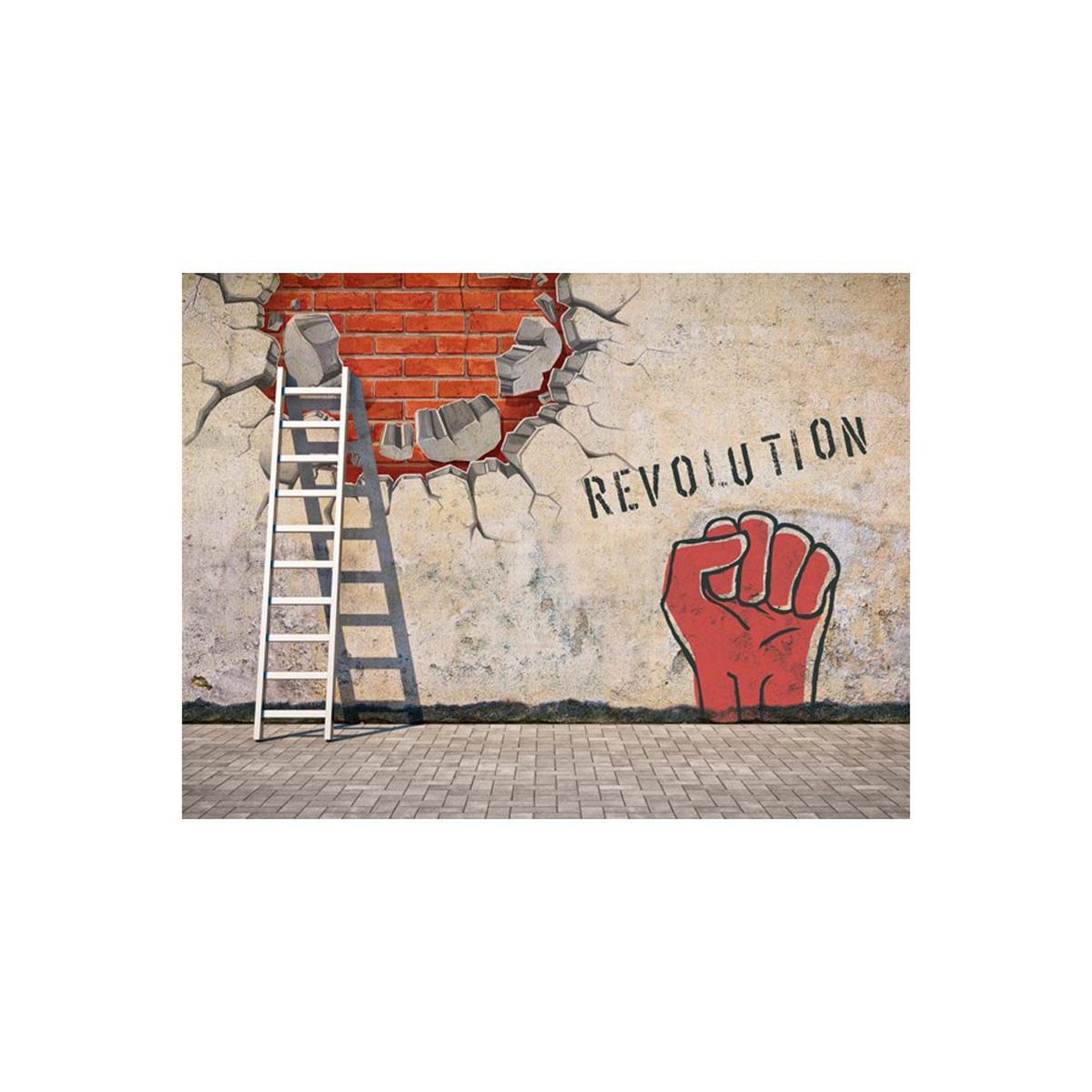 Voir la diapositive 2 : Paris Prix Papier peint  la main invisible de la révolution