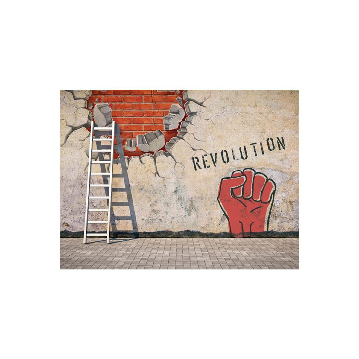 Paris Prix Papier Peint  La Main Invisible de la Révolution