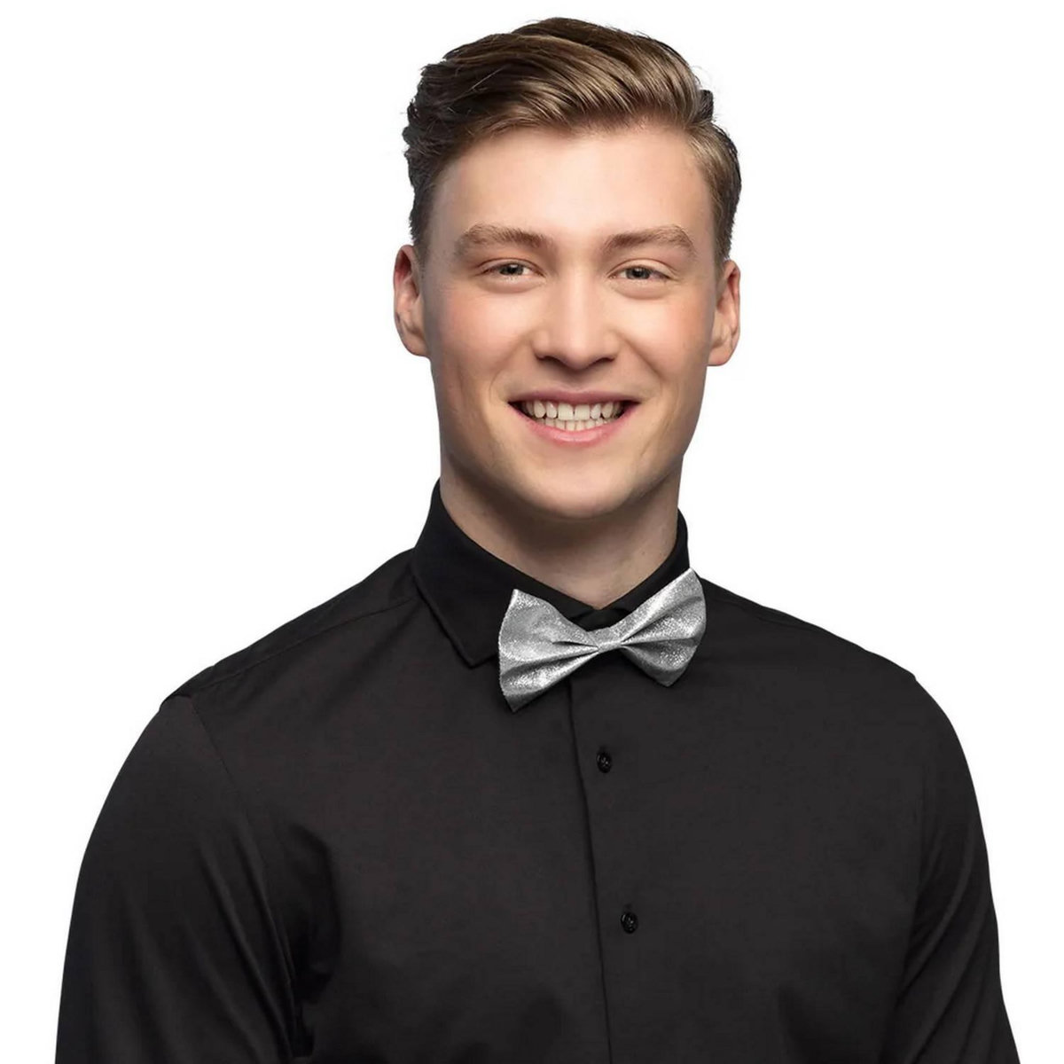 Boland Noeud Papillon Paillette Argent - Cabaret