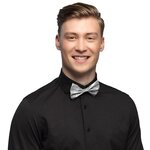 Boland Noeud Papillon Paillette Argent - Cabaret