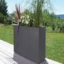 Voir la diapositive 3 : Eda Jardinière rectangulaire Loft L Basalt Décor Béton 46 L - Gris anthracite - Eda