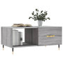 Voir la diapositive 3 : VIDAXL Table basse sonoma gris 90x50x40 cm bois d'ingenierie