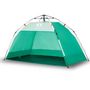 Voir la diapositive 2 : VIDAXL Tente de plage 2 personnes liberation rapide impermeable