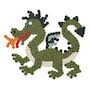 Voir la diapositive 2 : Hama Perles a repasser grand modele - Plaque Dragon
