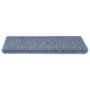 Voir la diapositive 4 : VIDAXL Tapis d'escalier autocollants 15 pcs 65x21x4 cm Bleu