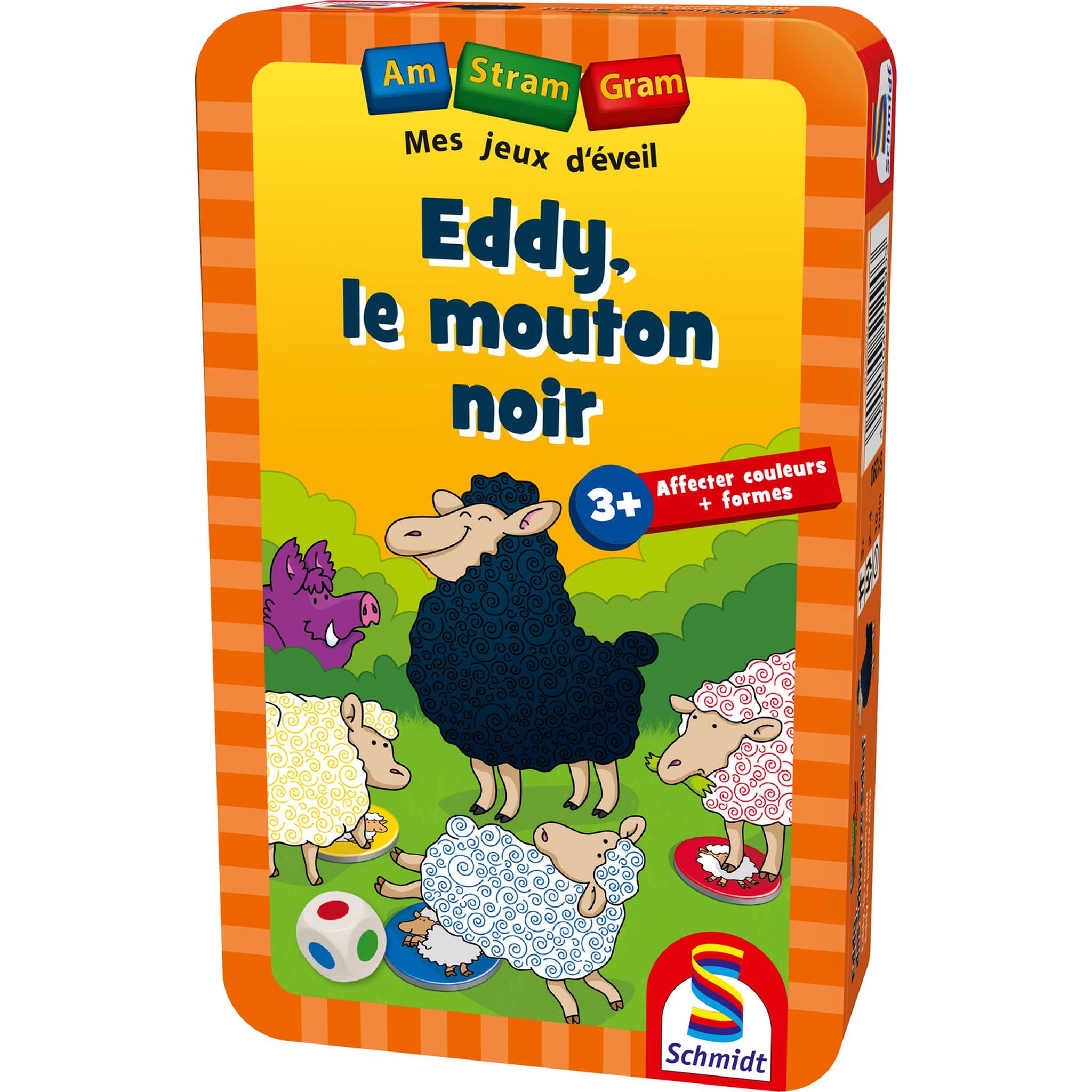 Voir la diapositive 1 : Schmidt Jeu d'éveil - Eddy, le mouton noir - Am Stram Gram
