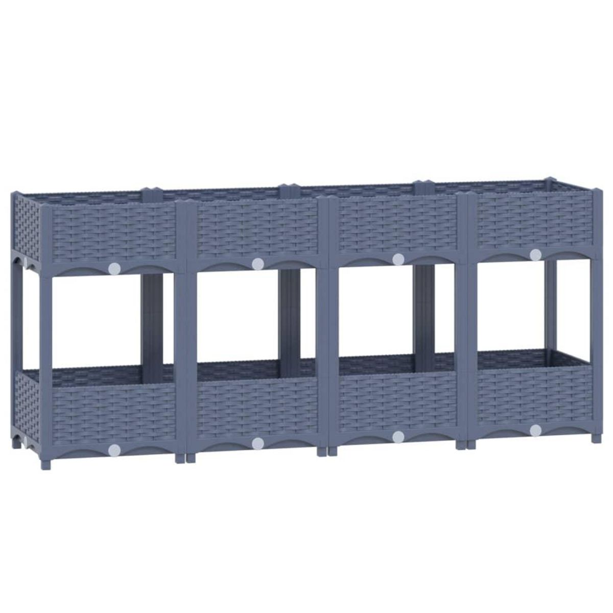 VIDAXL Lit sureleve 160x40x71 cm Polypropylene