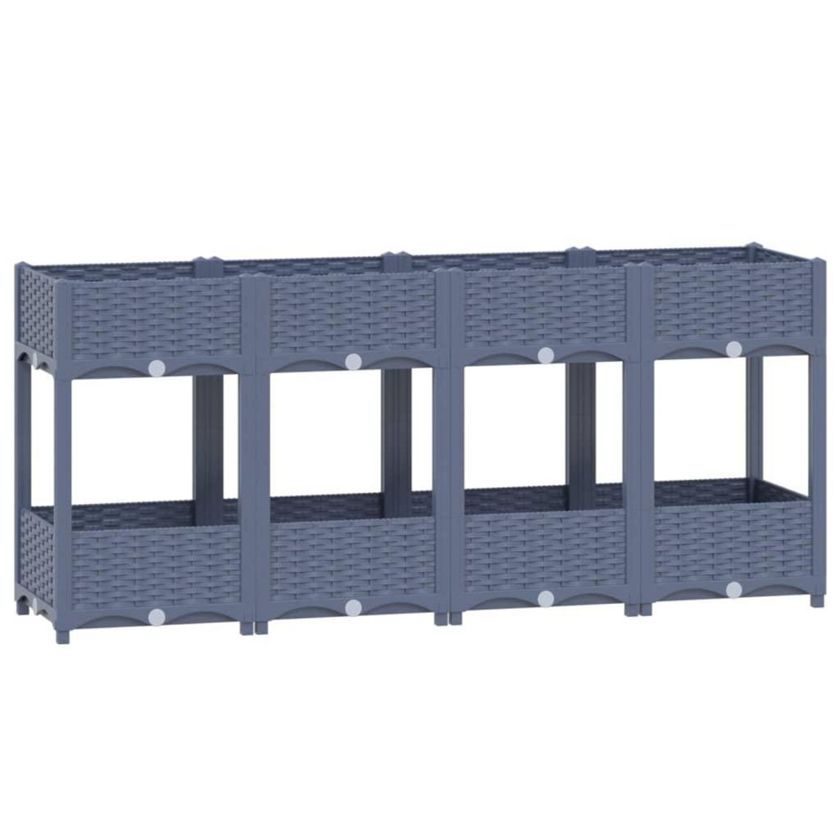 VIDAXL Lit sureleve 160x40x71 cm Polypropylene