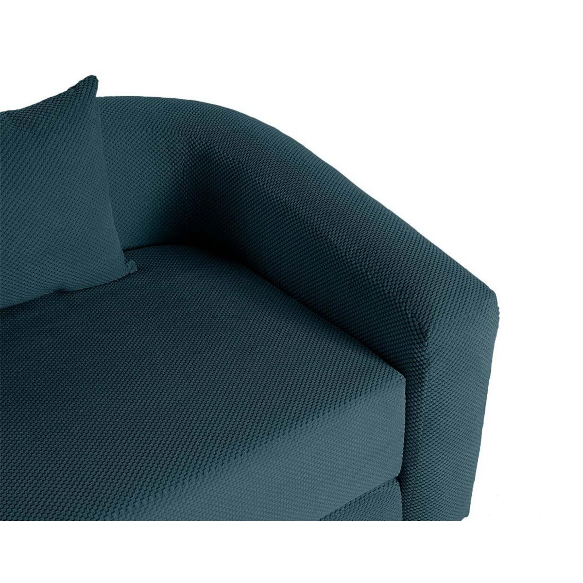 BEST MOBILIER Nuvia - canapé convertible déplimousse 3 places en velours texturé