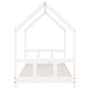 Voir la diapositive 5 : VIDAXL Cadre de lit pour enfants blanc 90x190 cm bois de pin massif