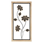 Paris Prix Décoration Murale Encadrée  Girysh  60cm Naturel & Noir