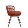Voir la diapositive 3 : Paris Prix Chaise Design Corde  Toa  75cm Rouge