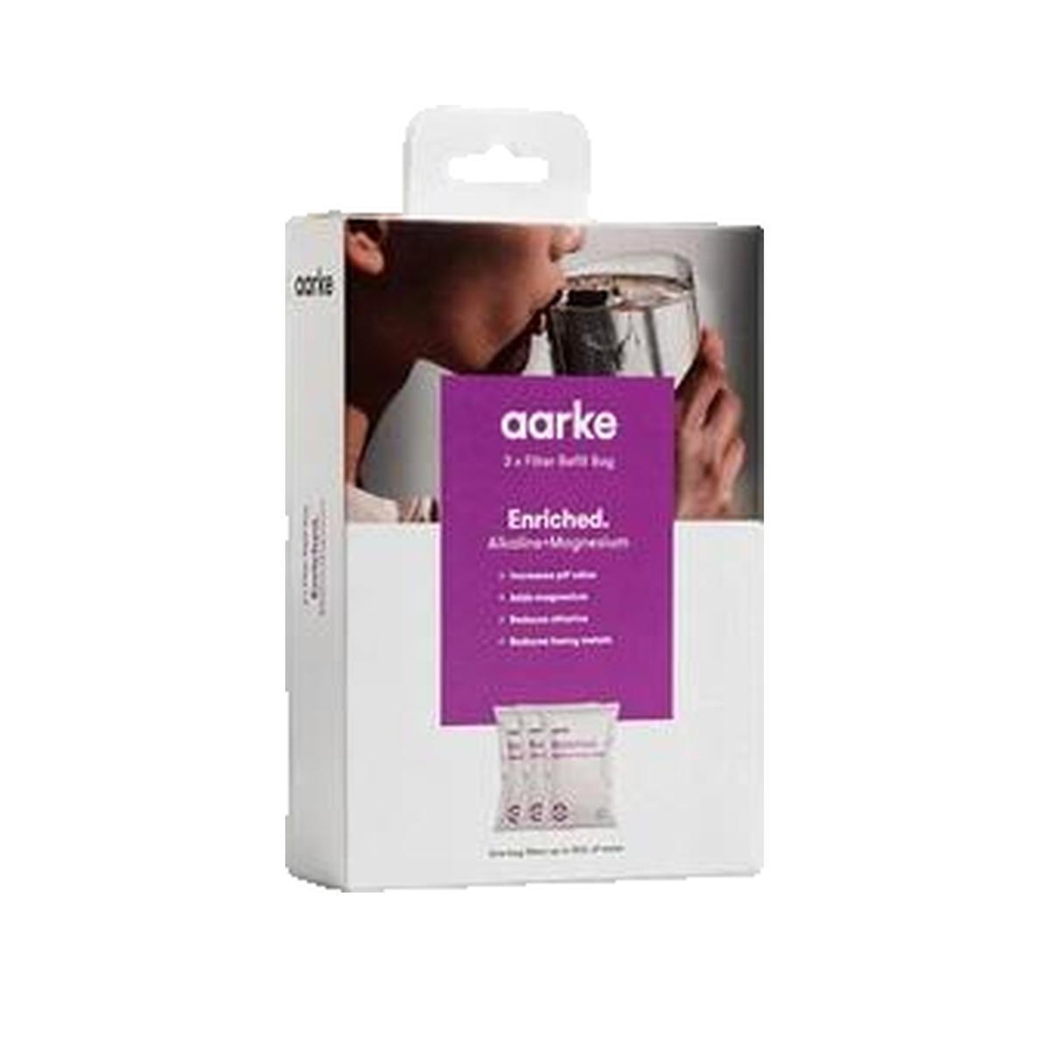 Voir la diapositive 2 : AARKE Granulés filtrants aarke 7350091792593 Enrichis transparents