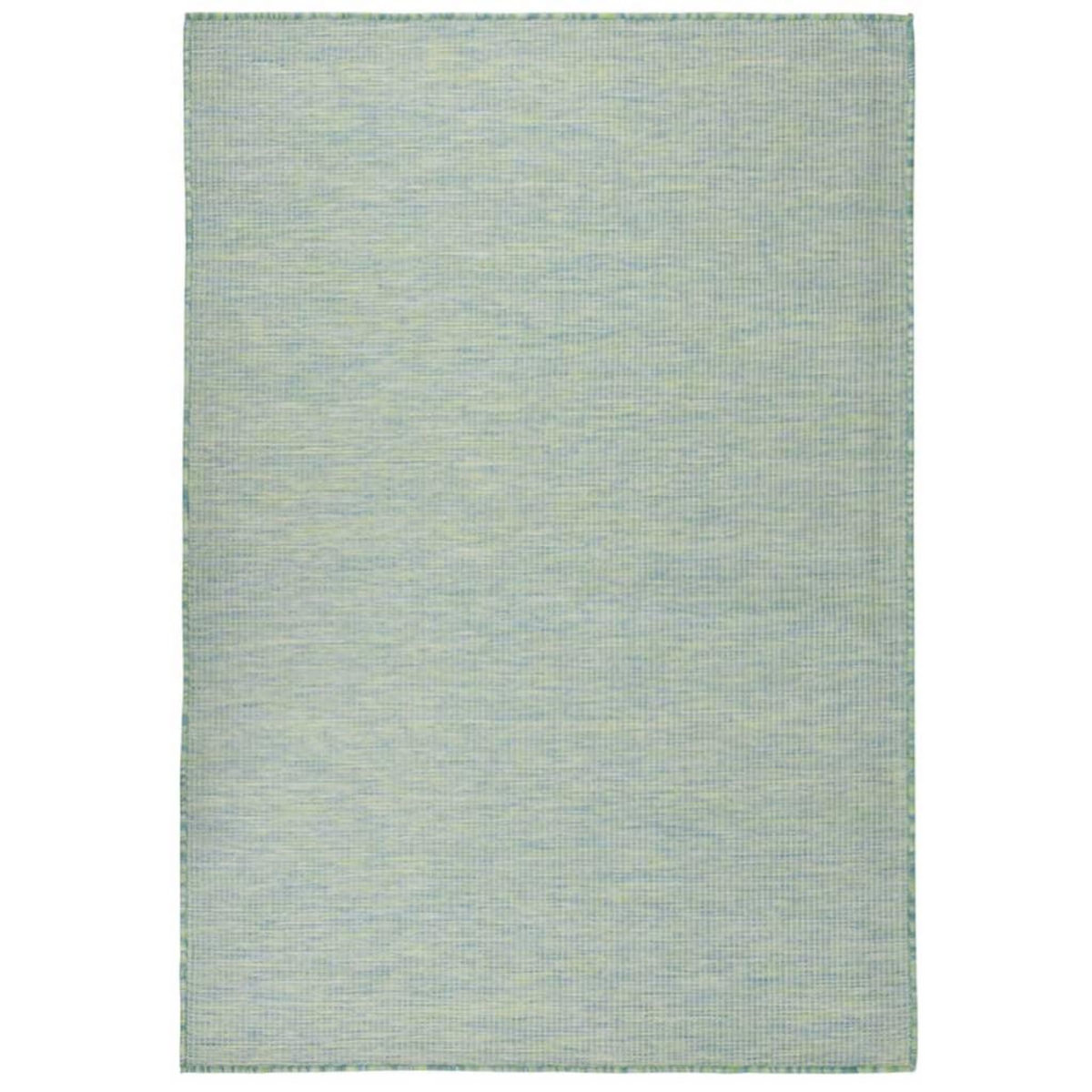 VIDAXL Tapis a tissage plat d'exterieur 160x230 cm Turquoise