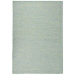 VIDAXL Tapis a tissage plat d'exterieur 160x230 cm Turquoise