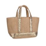 Stella Green Sac à main /Paille Femme Stella Green Sequin. Coloris disponibles : Beige