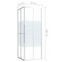 Voir la diapositive 6 : VIDAXL Cabine de douche ESG 70x70x180 cm