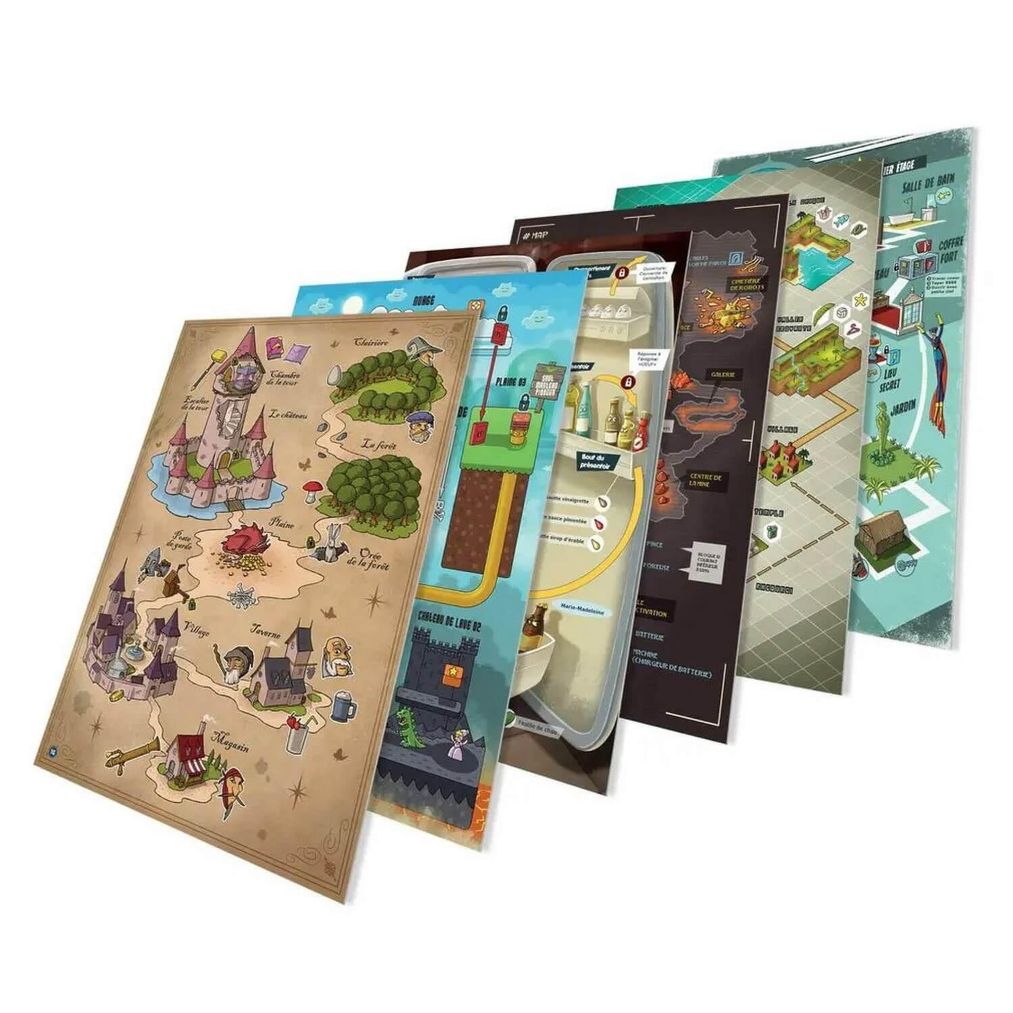Voir la diapositive 2 : Iello Jeu de rôles Iello Château Aventure La Suite
