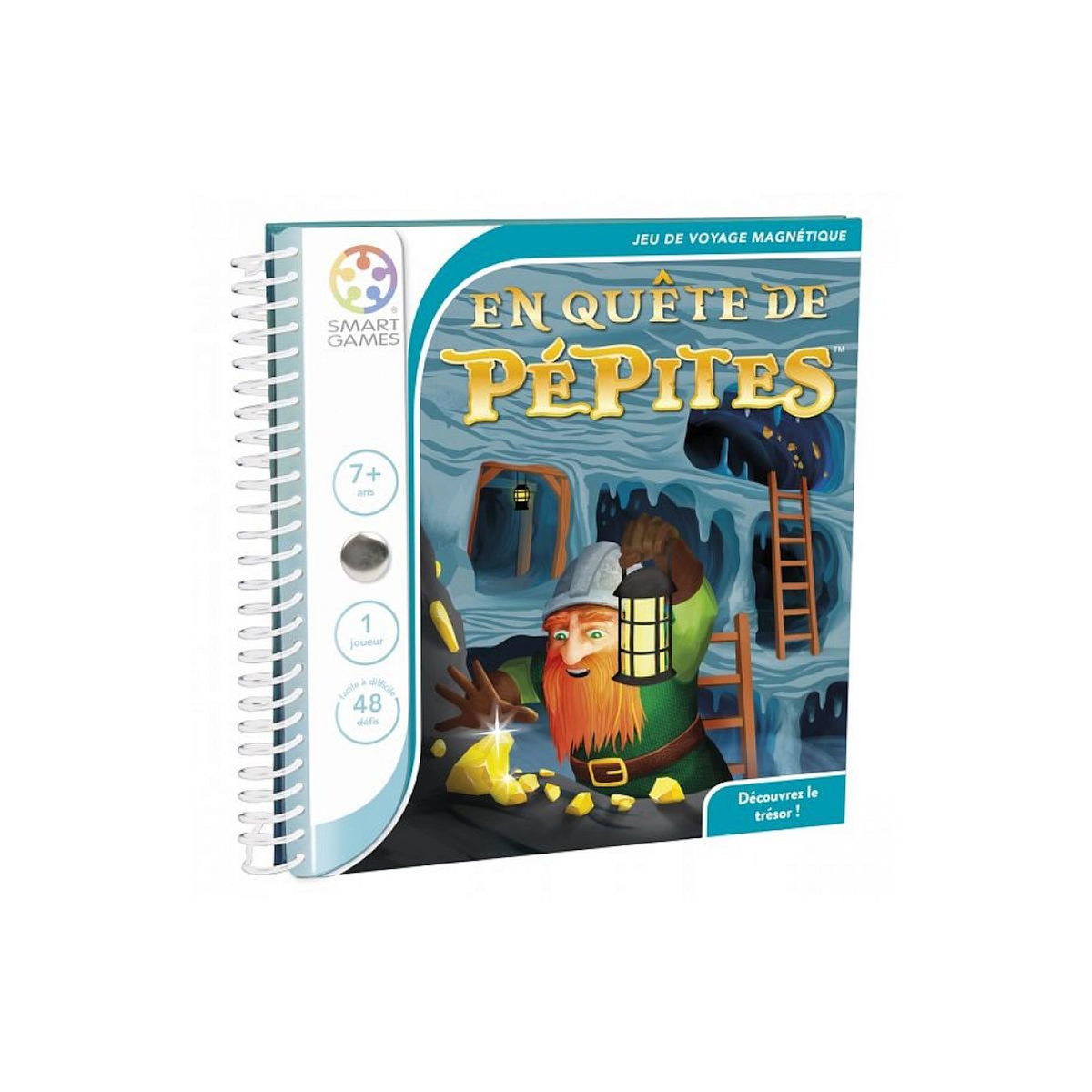 Smart Games En quete de pepites jeu de logique magnetique
