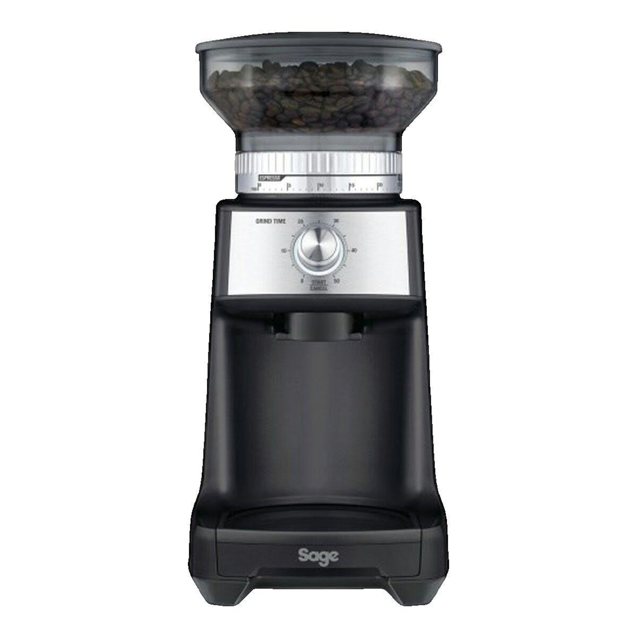 SAGE Moulin à café électrique Sage Dose Control Pro Noir