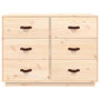 Voir la diapositive 5 : VIDAXL Buffet 100x40x75 cm Bois massif de pin